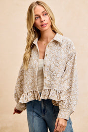Petal Study Textured Floral Shirt - Westly