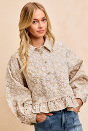 Petal Study Textured Floral Shirt - Westly