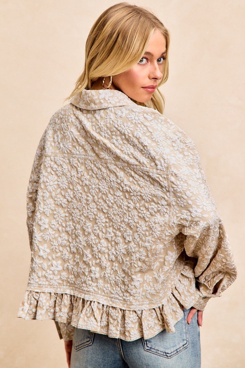 Petal Study Textured Floral Shirt - Westly