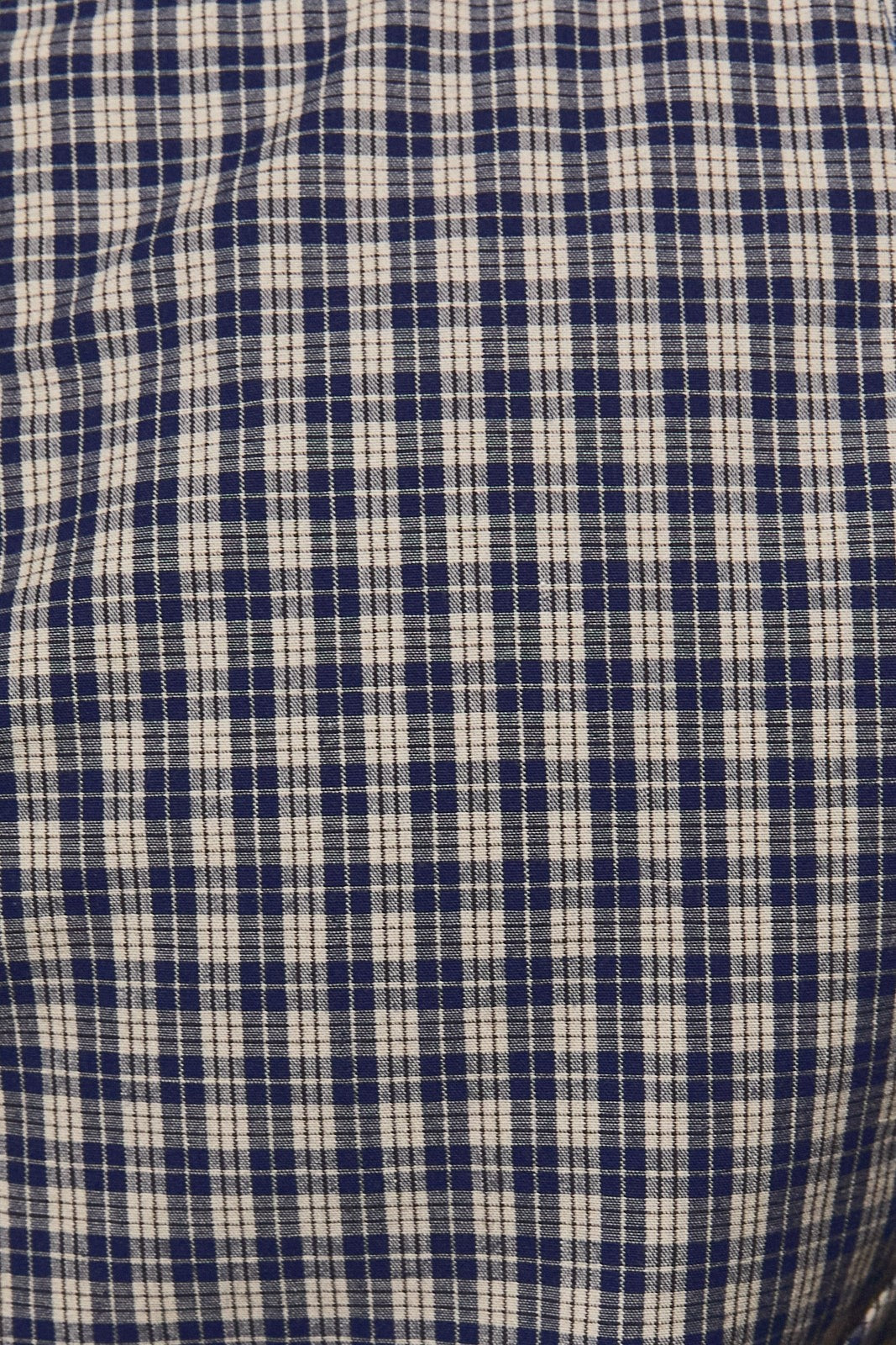 Petra Check Micro Shorts - Navy Check