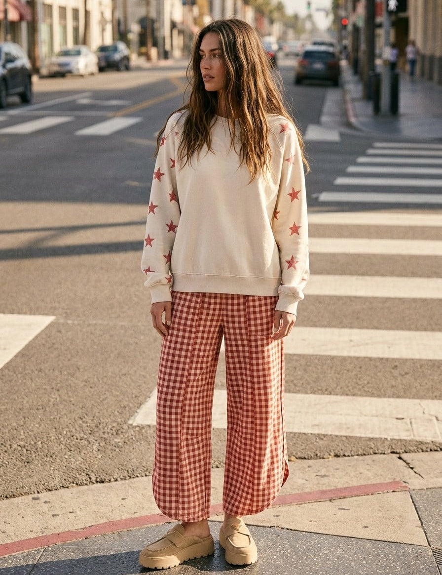 Picnic Tulip Washed Relaxed Fit Jeans - Westly