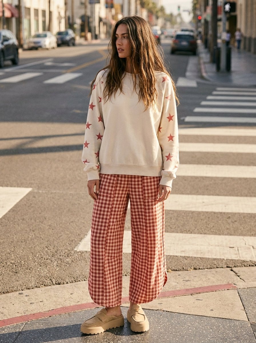 Picnic Tulip Washed Relaxed Fit Jeans - Westly