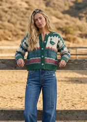 Pintail Fair Isle Goose Cardigan - Westly