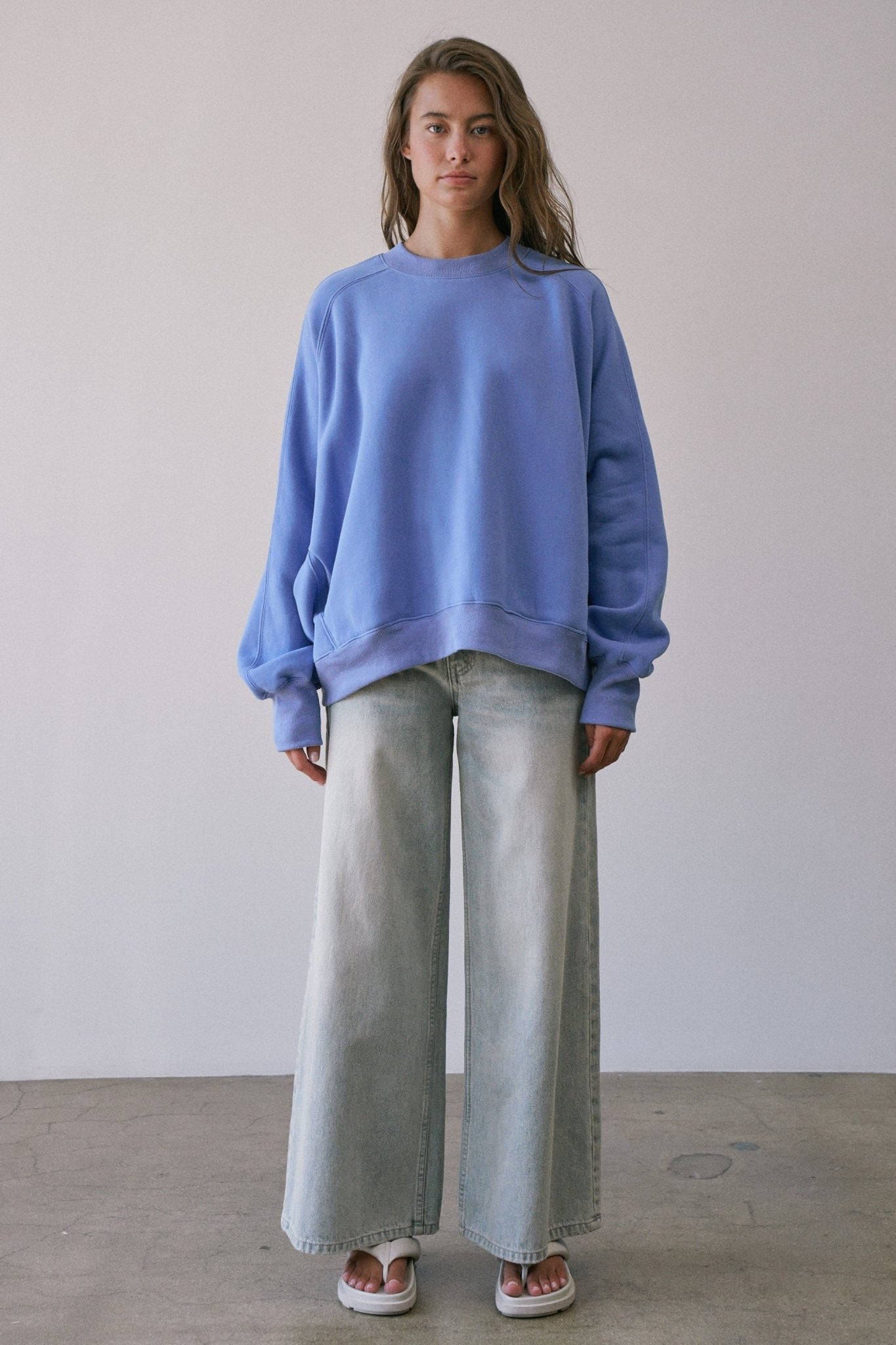 Pocket Change Oversized Pocket Sweatshirt - Westly