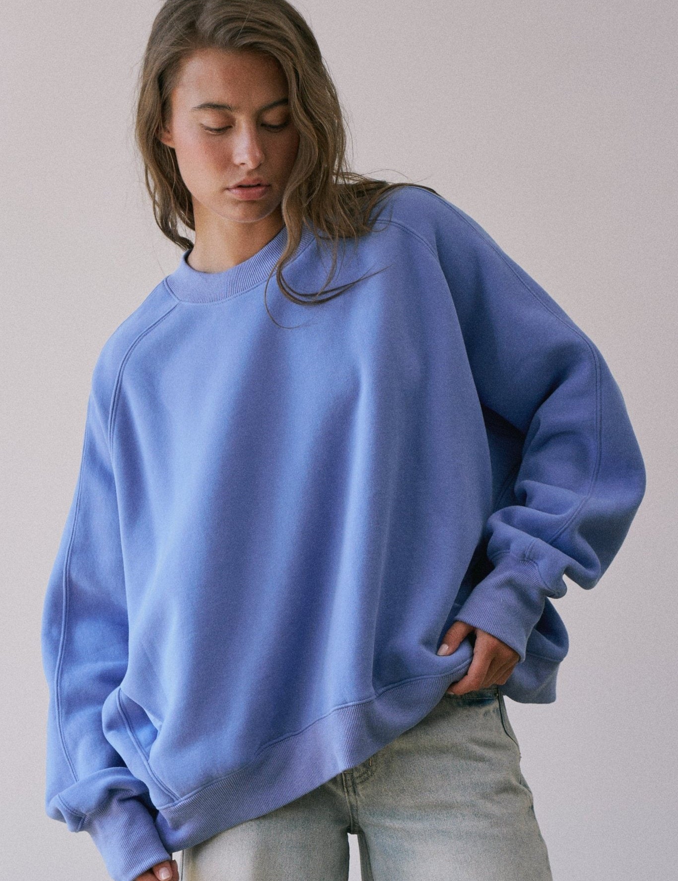Pocket Change Oversized Pocket Sweatshirt - Westly