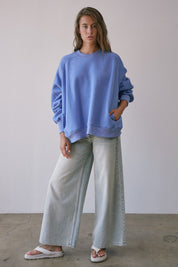 Pocket Change Oversized Pocket Sweatshirt - Westly