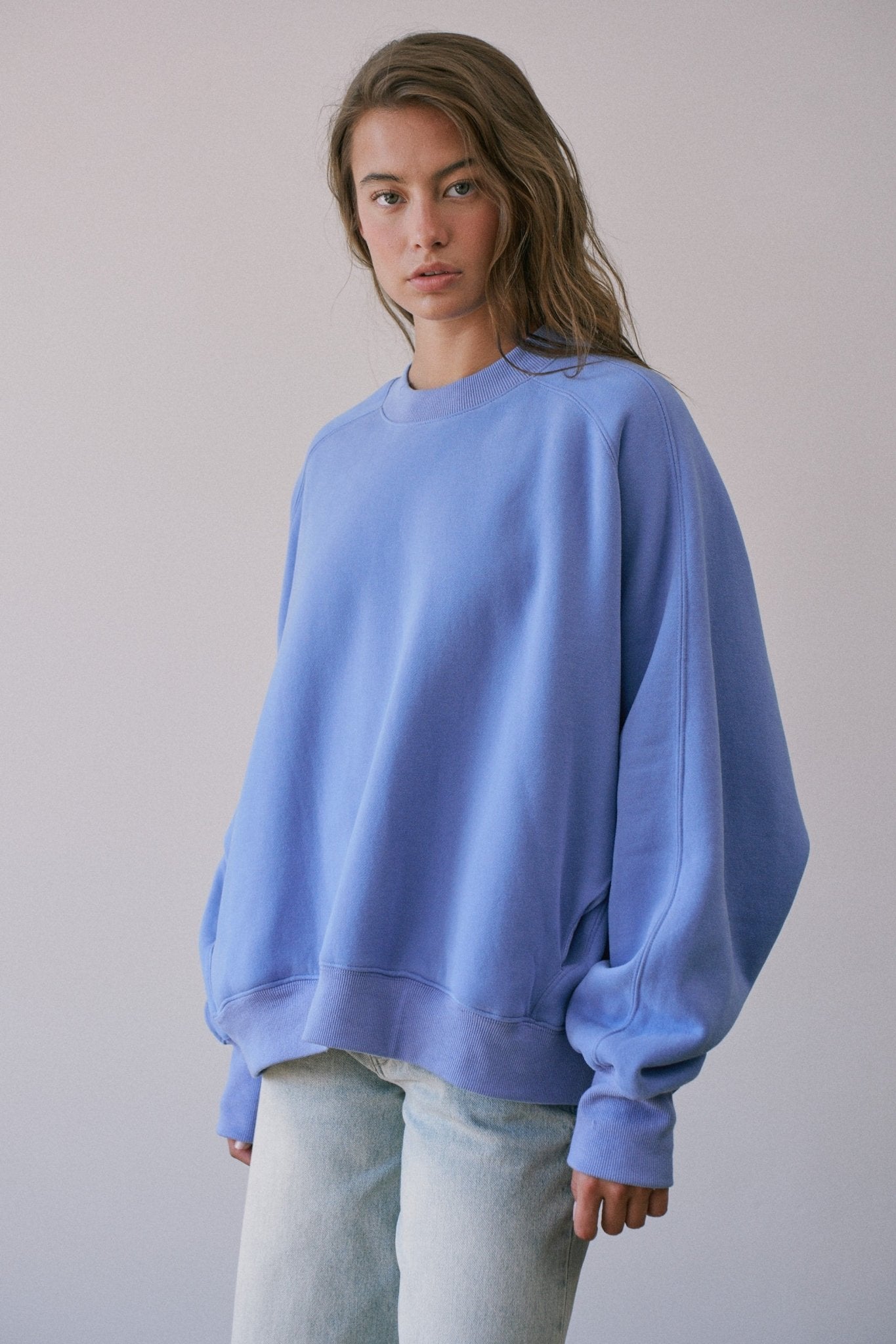 Pocket Change Oversized Pocket Sweatshirt - Westly