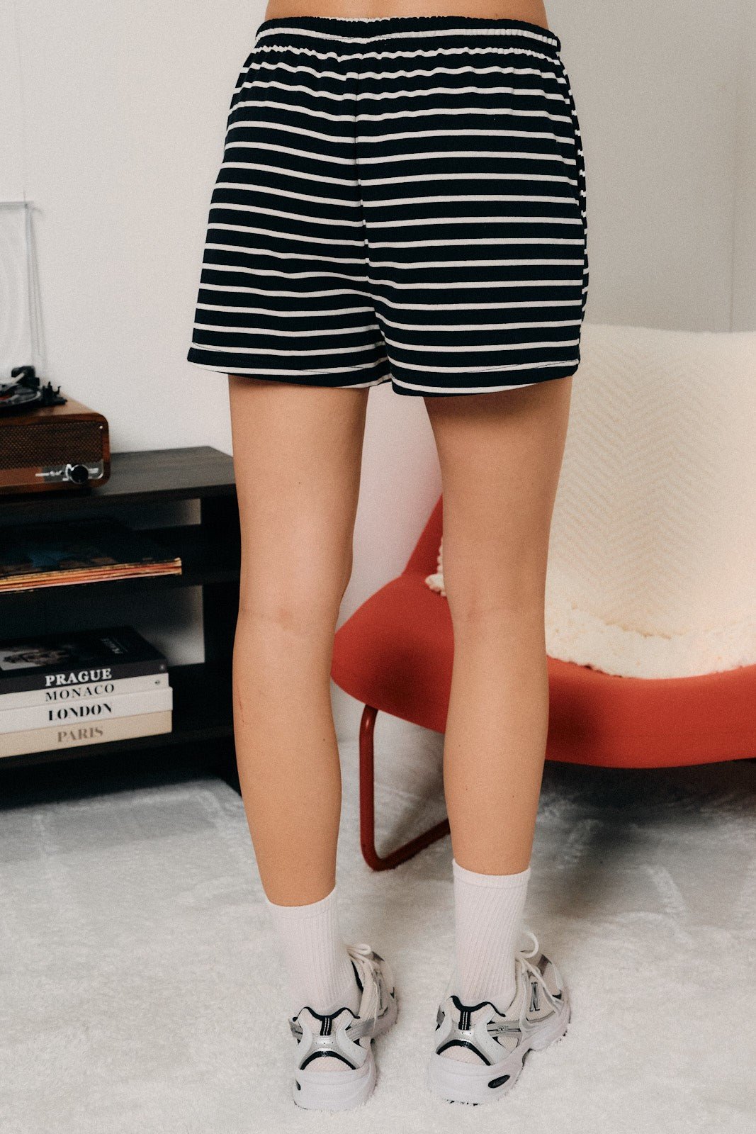Port Authority Striped Sweatshorts - Westly