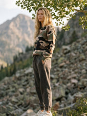 Powell Relaxed Camo Sweater - Westly