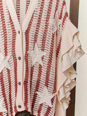 Prescott Star Patch Open - Knit Top - Westly