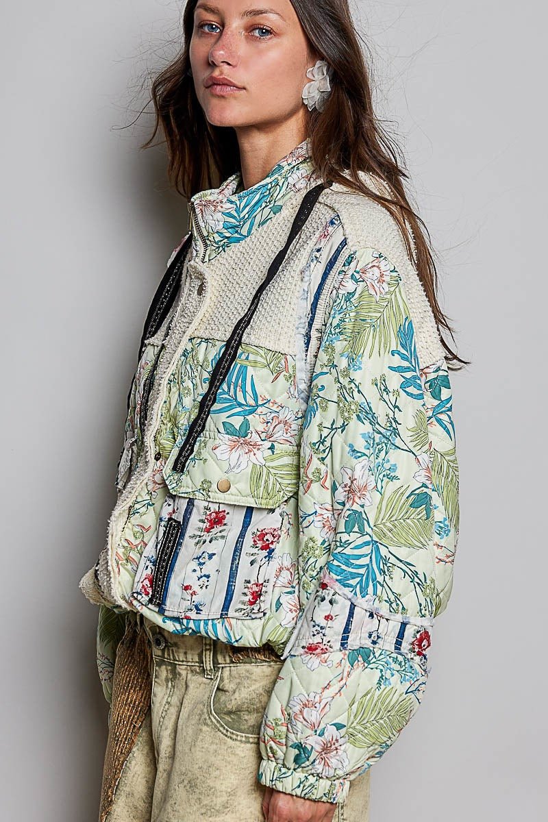 Primavera Quilted Floral Jacket - Westly