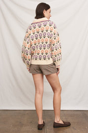 Primrose Field Floral Knit Sweater - Westly