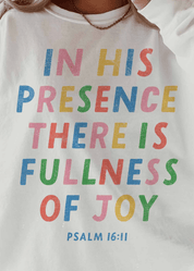 Psalm 16:11 Graphic Sweatshirt - Westly