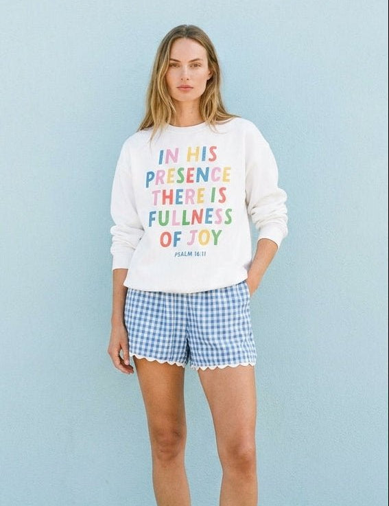 Psalm 16:11 Graphic Sweatshirt - Westly