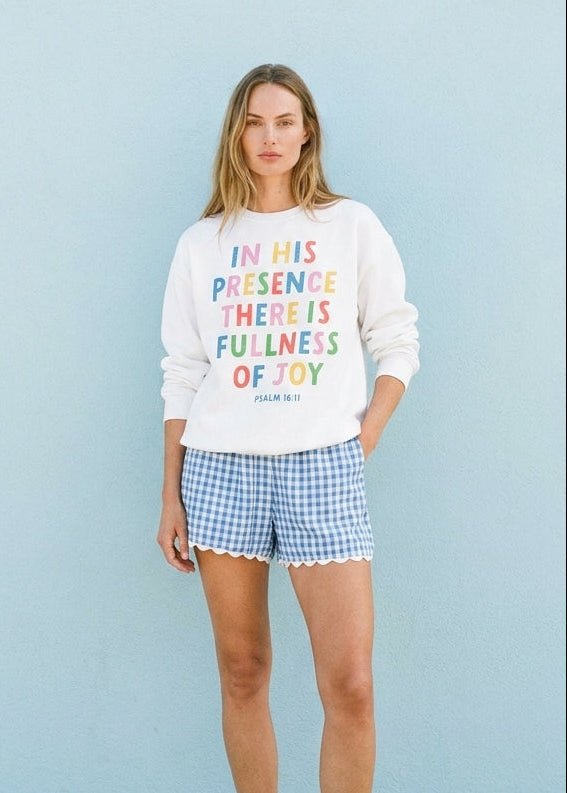 Psalm 16:11 Graphic Sweatshirt - Westly