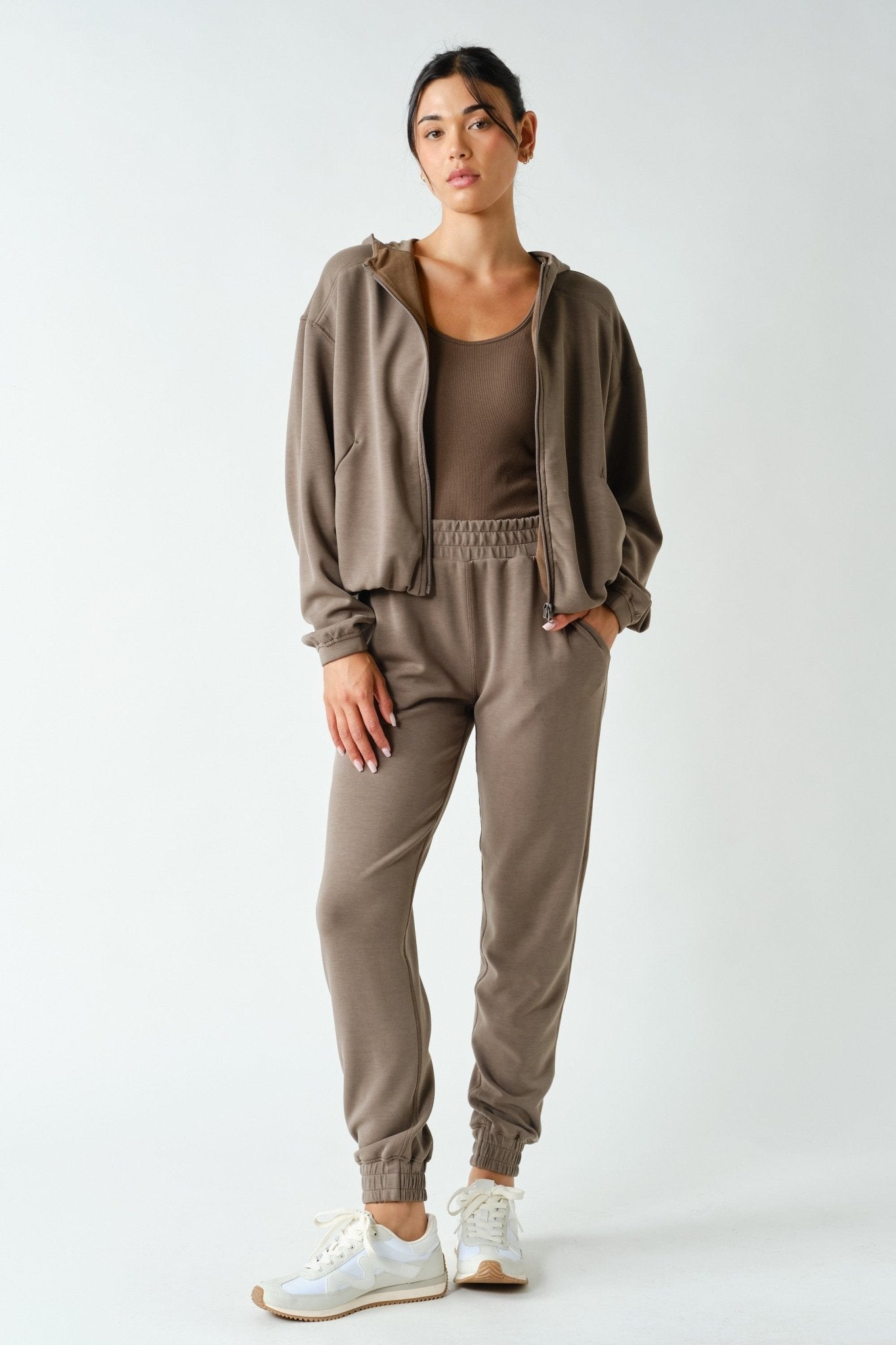 Quick Run Modal Blend Zip Hoodie - Westly