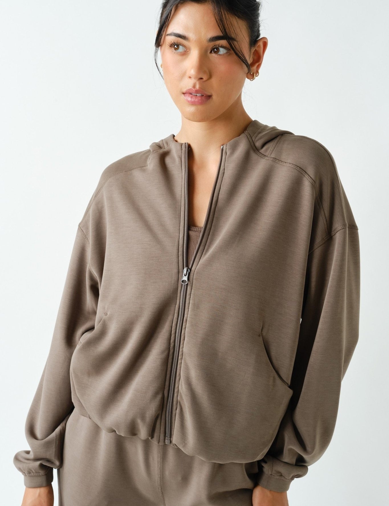 Quick Run Modal Blend Zip Hoodie - Westly