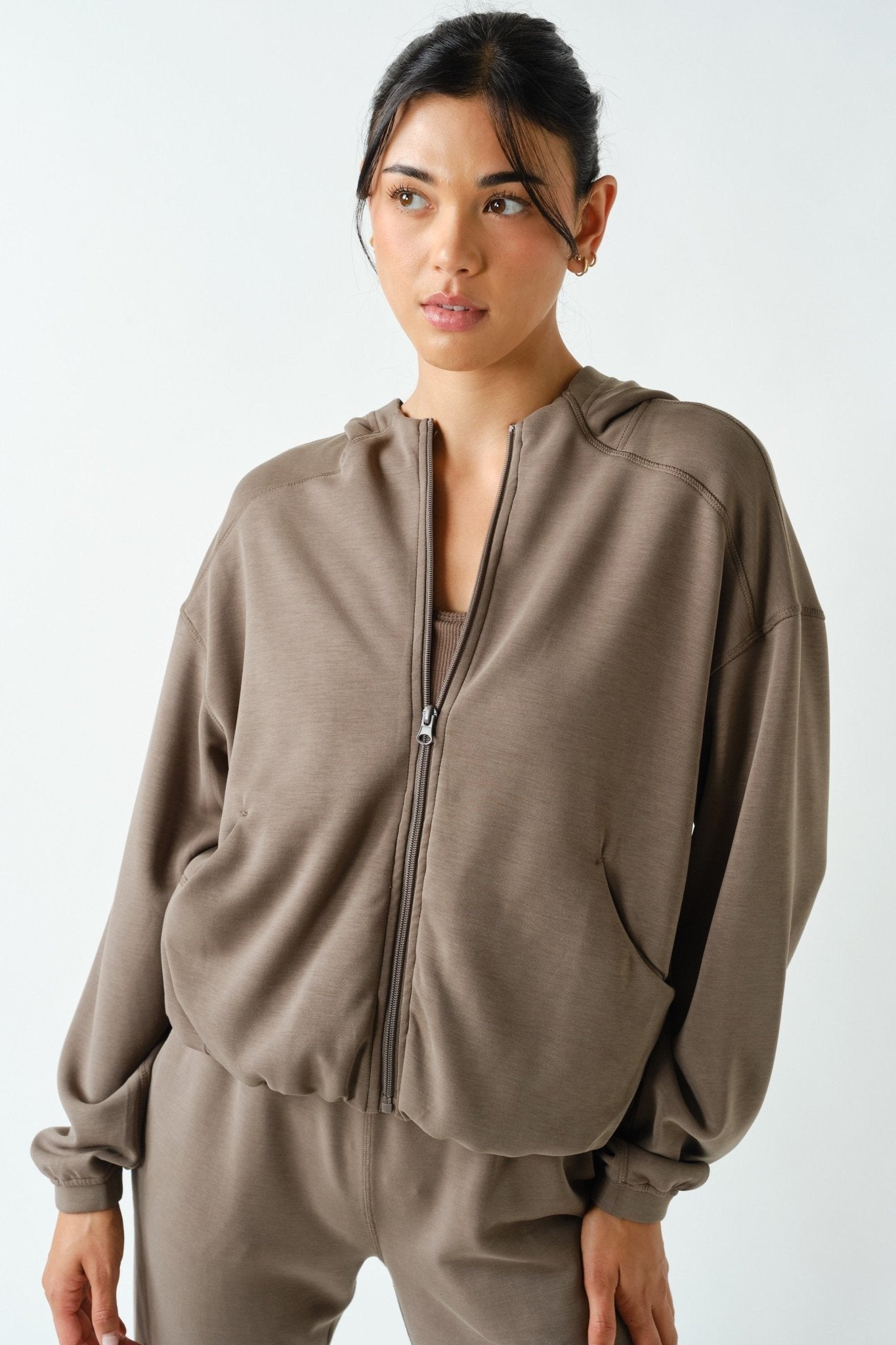 Quick Run Modal Blend Zip Hoodie - Westly