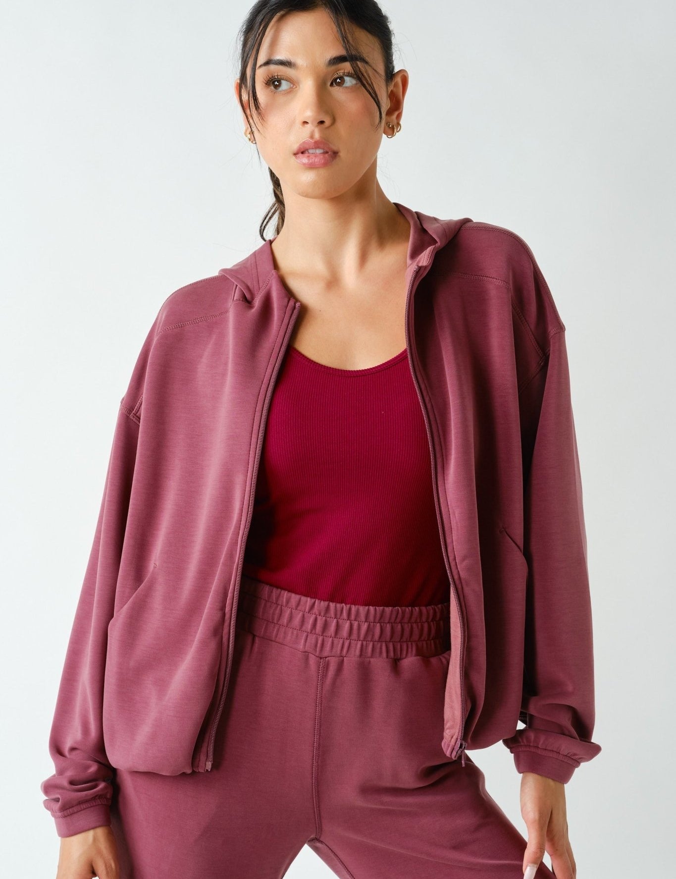 Quick Run Modal Blend Zip Hoodie - Westly