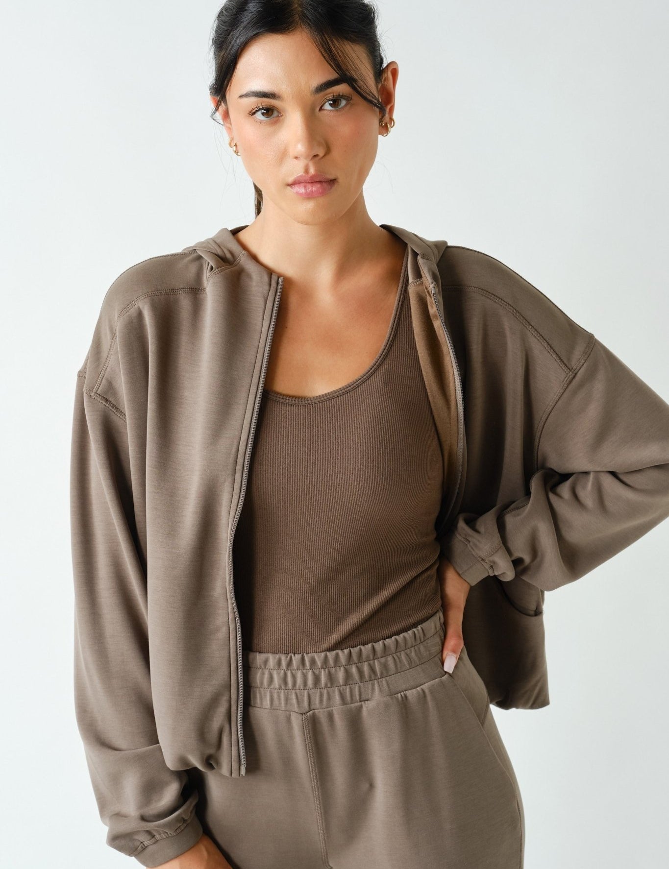 Quick Run Modal Blend Zip Hoodie - Westly