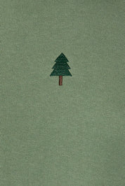 Quiet Christmas Embroidered Tree Sweatshirt - Westly