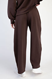 Rally Point Piped Scuba Lounge Pants in Espresso Mocha Cream, photo 2