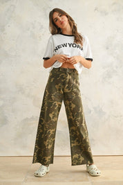 Ranger Camo Print Pants - Westly