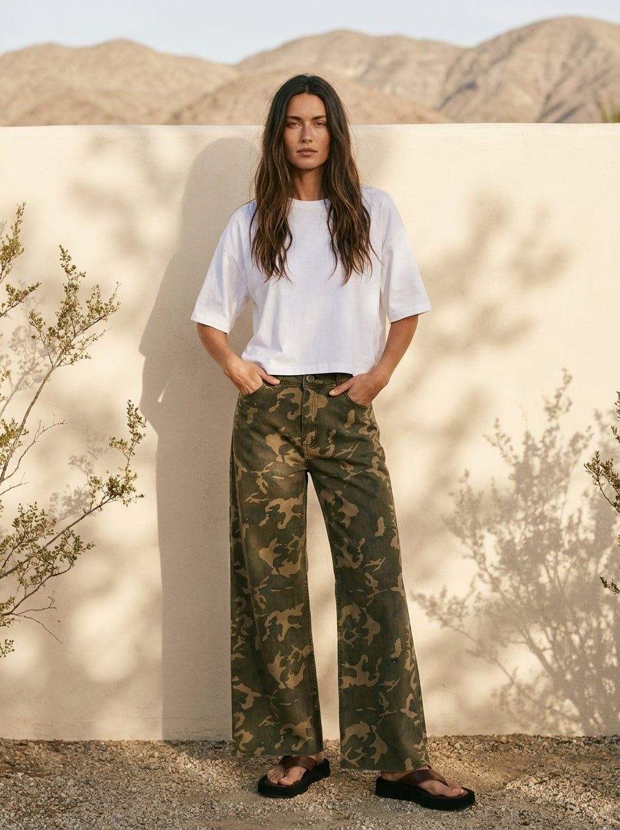 Ranger Camo Print Pants - Westly