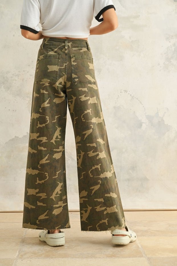 Ranger Camo Print Pants - Westly