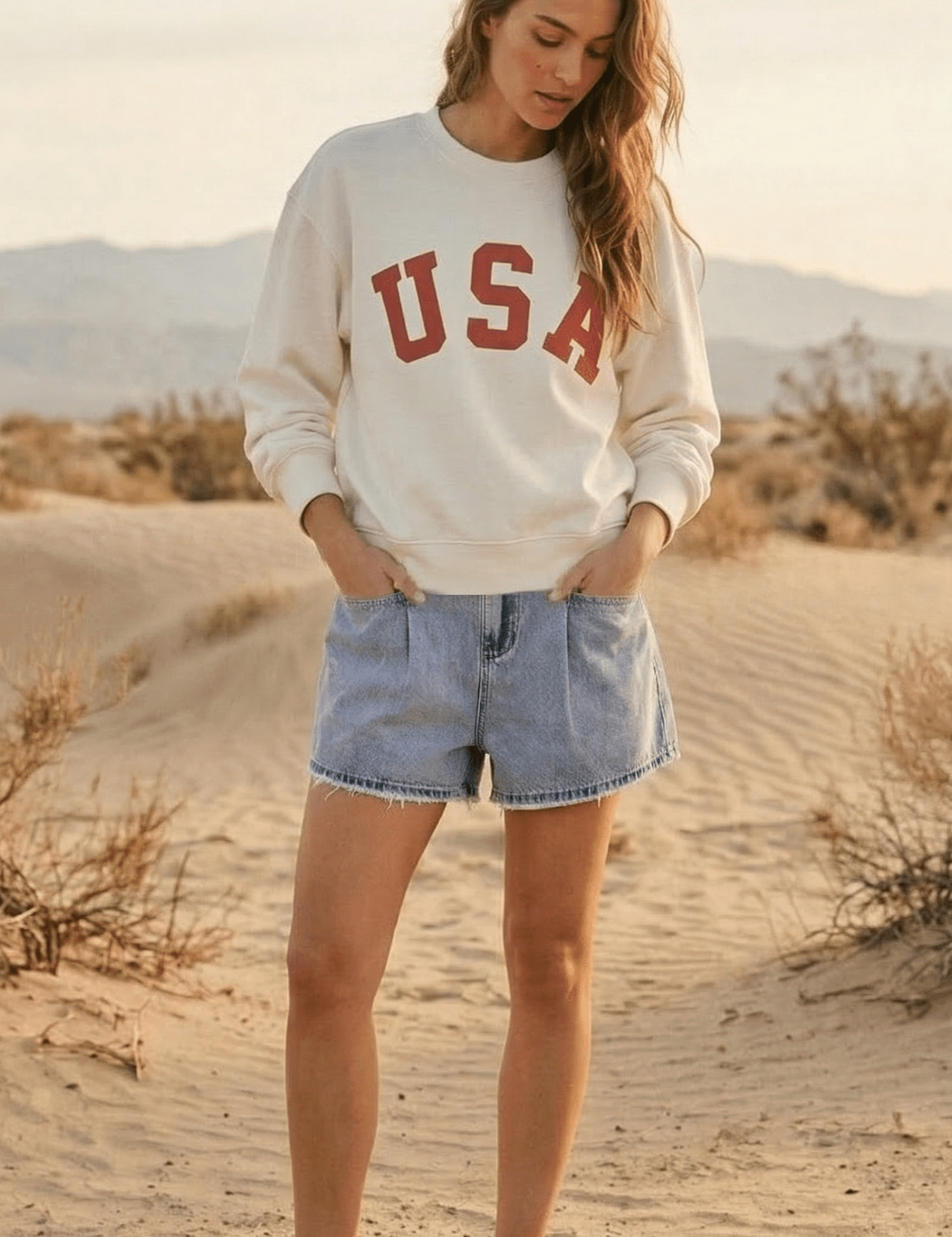 Riley Relaxed Denim Shorts - Westly