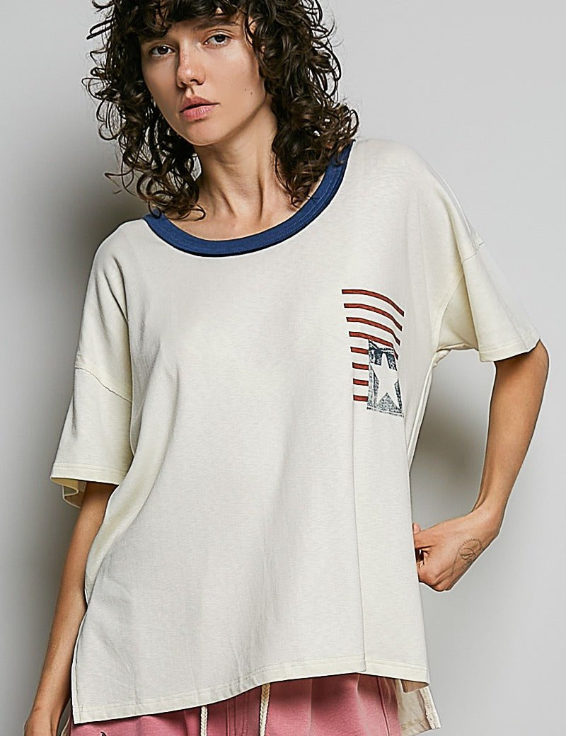 Roadside Americana Scoopneck Tee - Westly