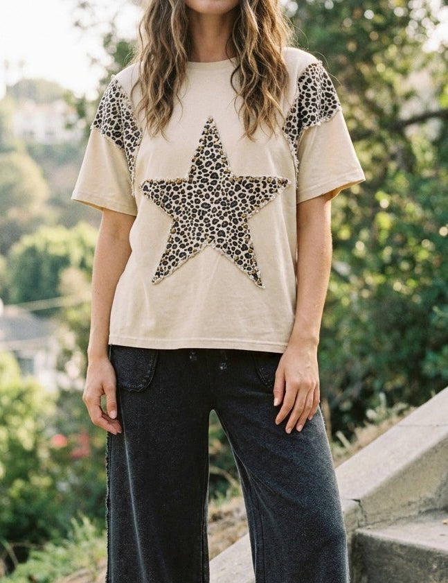 Roamer Vintage Star Patch Tee - Westly