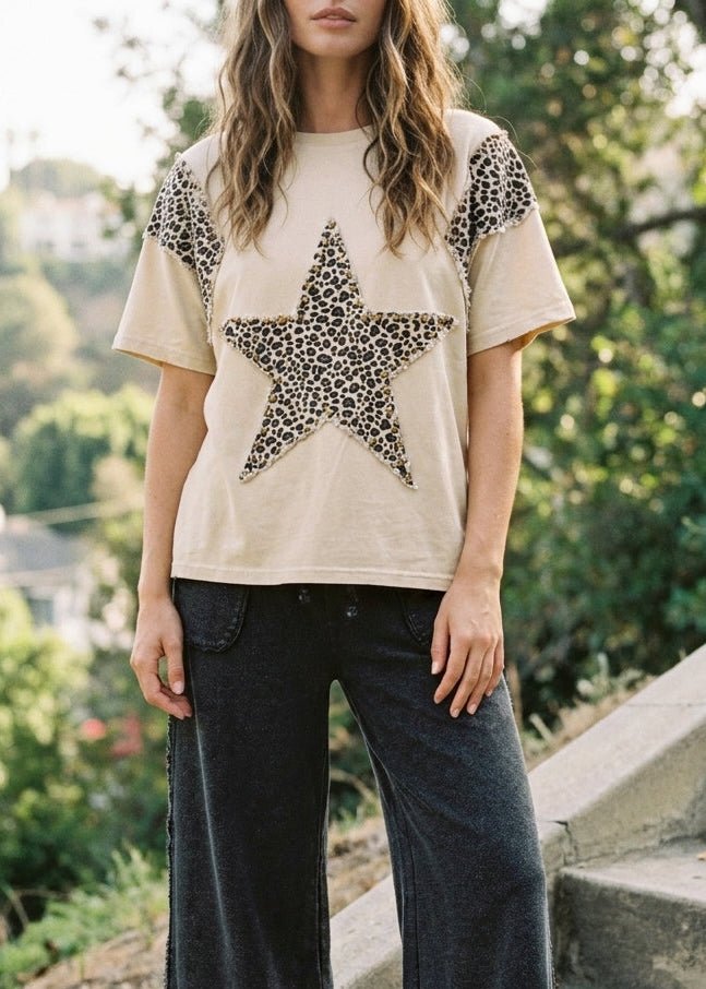 Roamer Vintage Star Patch Tee - Westly