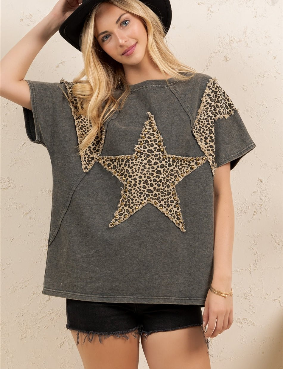 Roamer Vintage Star Patch Tee - Westly