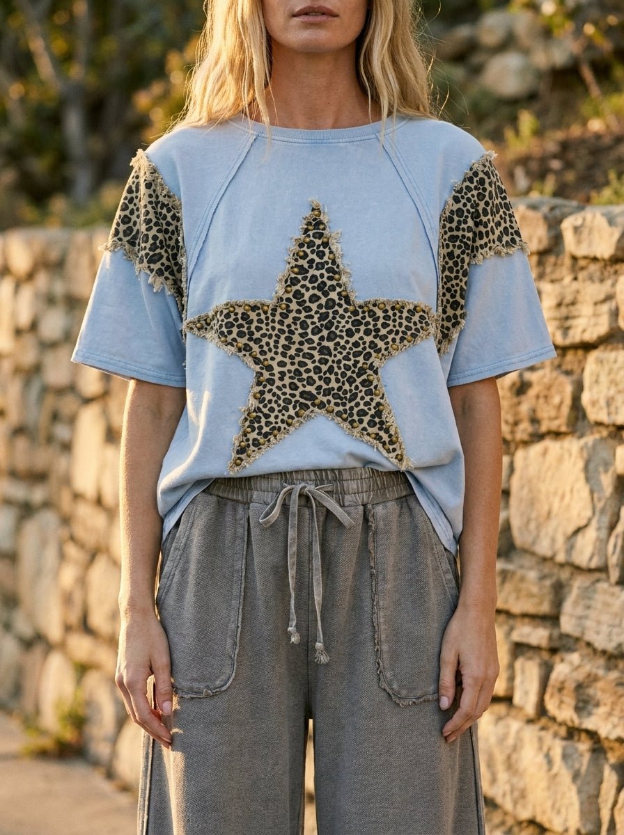 Roamer Vintage Star Patch Tee - Westly
