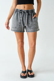 Rockport Washed Knit Utility Shorts - Westly