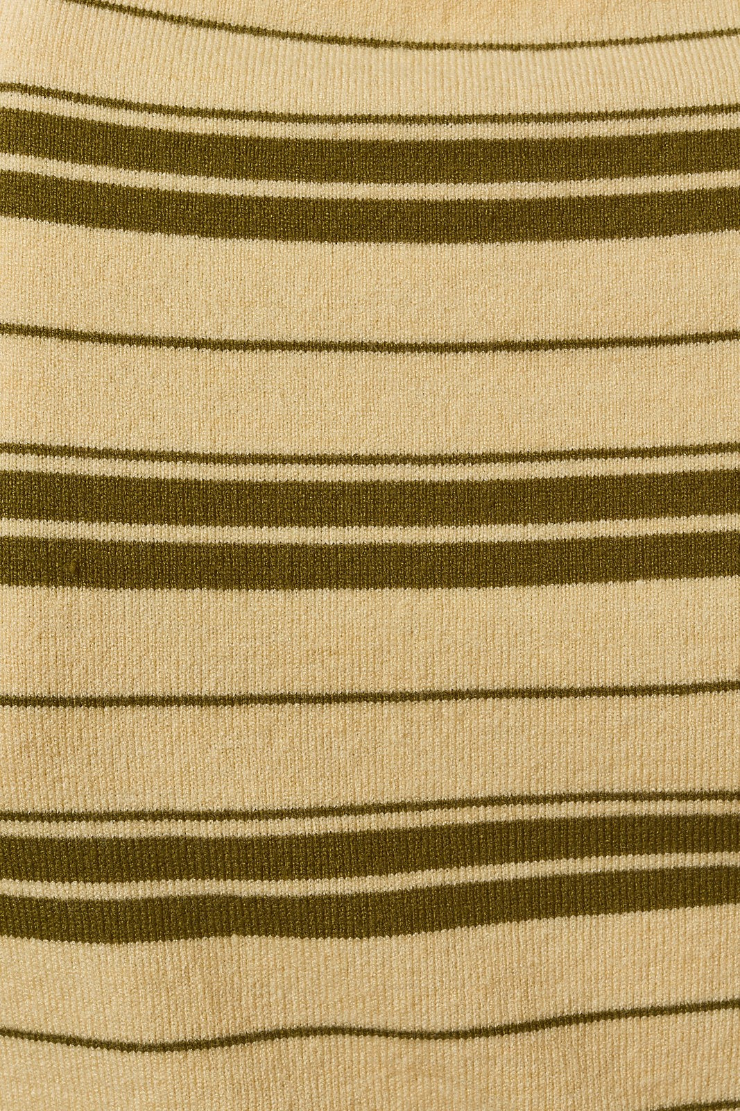 Romy Lane Striped Short Sleeve Cardigan - Butter Olive Stripe