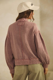 Romy Washed Vintage Cardigan Jacket - Westly