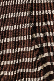 Room Service Striped Ribbed Lounge Top - Westly