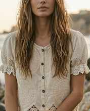 Rosalie Crochet Blouse - Westly