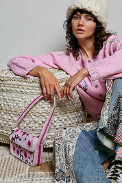 Rosy Beaded Shoulder Bag - Westly