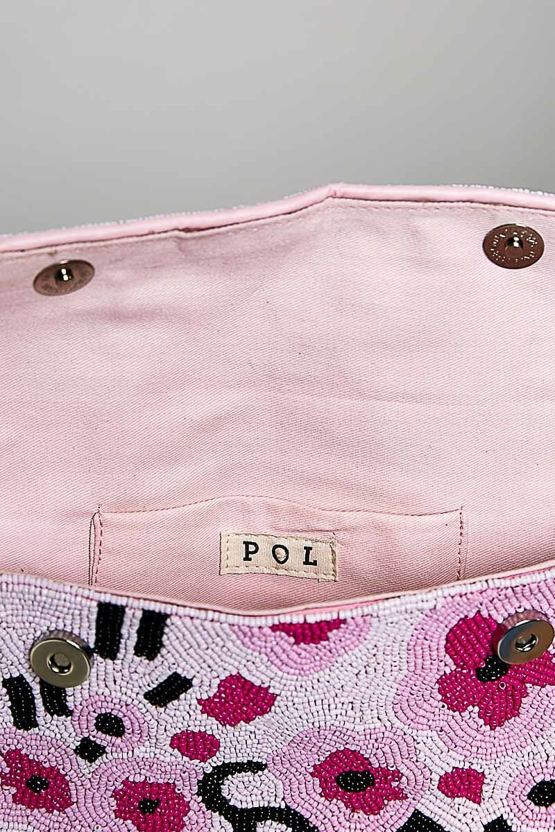 Rosy Beaded Shoulder Bag - Westly