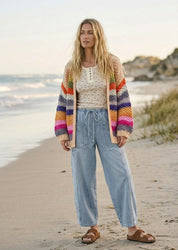 Rue Soft Denim Barrel Pants [PRE - ORDER 4/15] - Westly