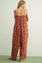 Sable Linen Blend Jumpsuit - Westly