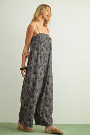 Sable Linen Blend Jumpsuit - Westly