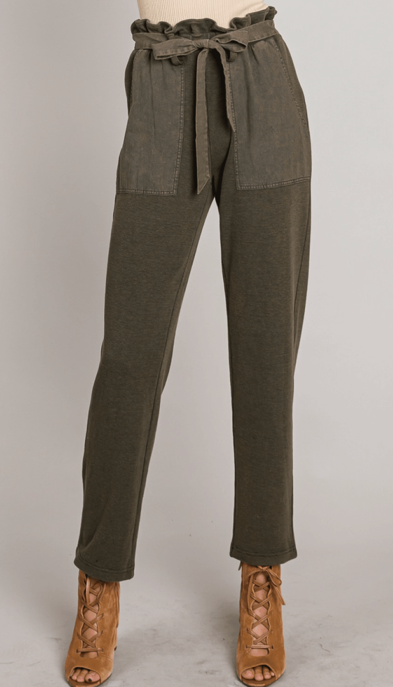 Sage Cinch Waste Joggers - Westly