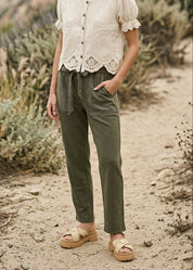 Sage Cinch Waste Joggers - Westly