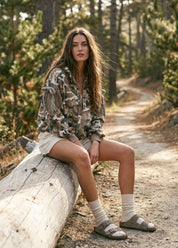 Sagebrush Terry Camo Zip - Up Hoodie - Westly