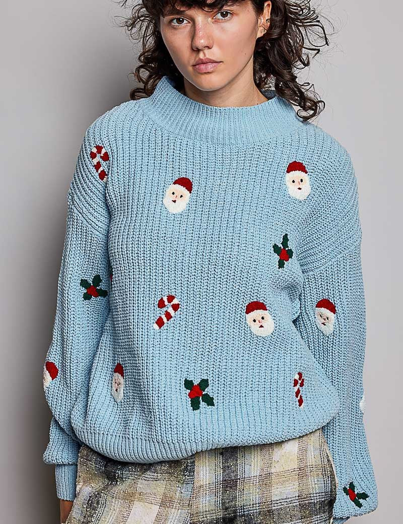 Saint Nick Chenille Sweater - Westly