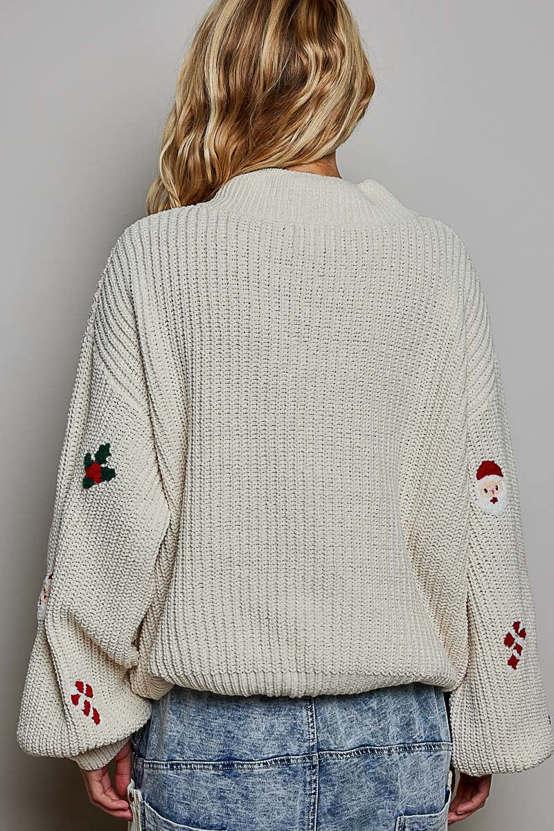 Saint Nick Chenille Sweater - Westly
